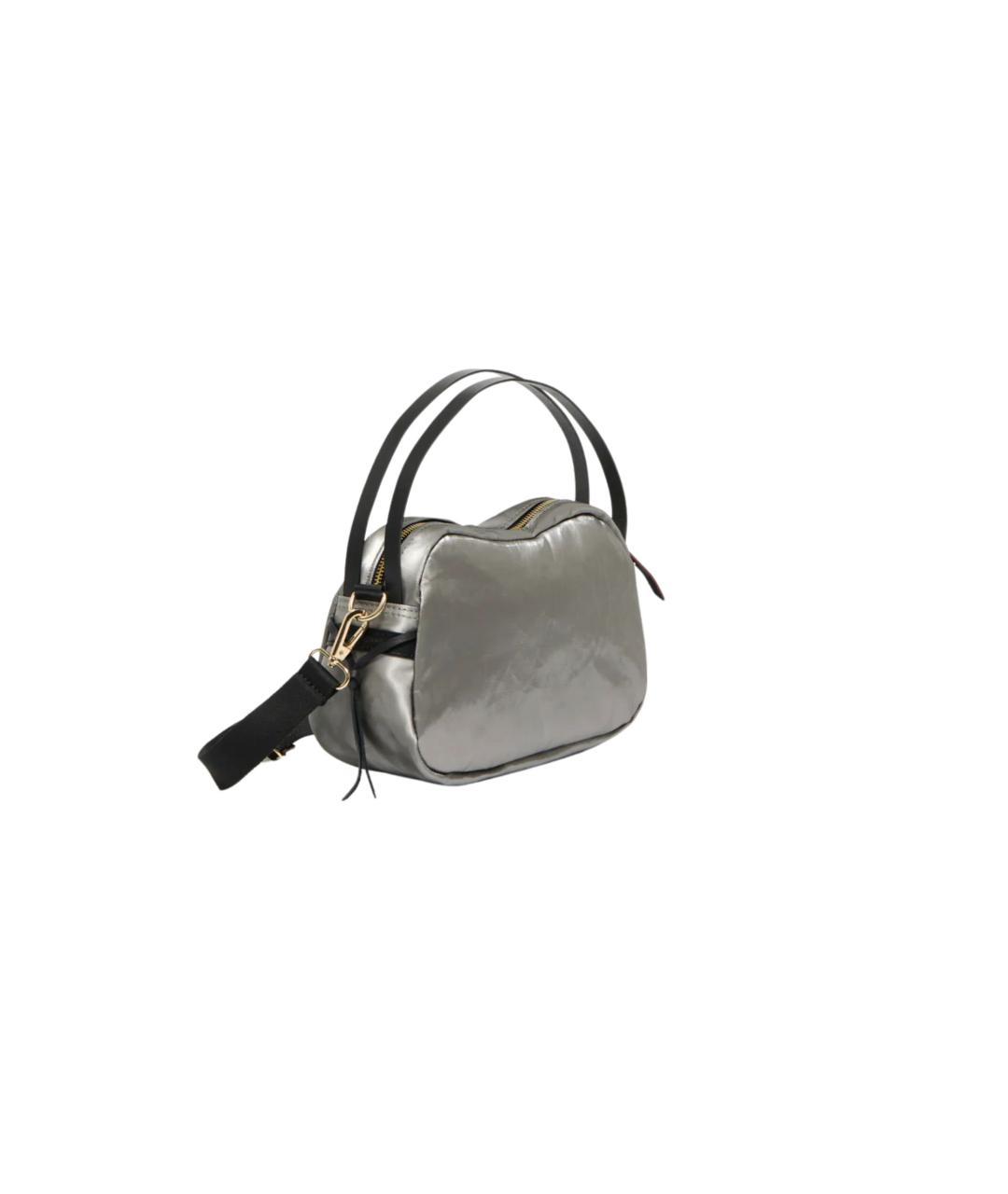 JACK GOMME Серая льняная сумка через плечо, фото 2