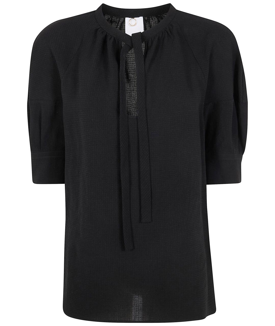 MANTU Черная льняная рубашка, фото 1