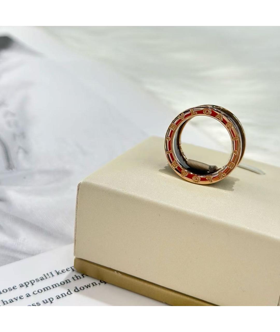 BVLGARI Золотое кольцо из розового золота, фото 3