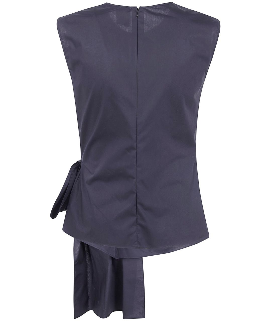 MANTU Черная хлопковая рубашка, фото 2