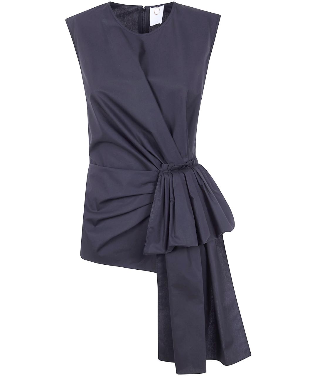 MANTU Черная хлопковая рубашка, фото 1