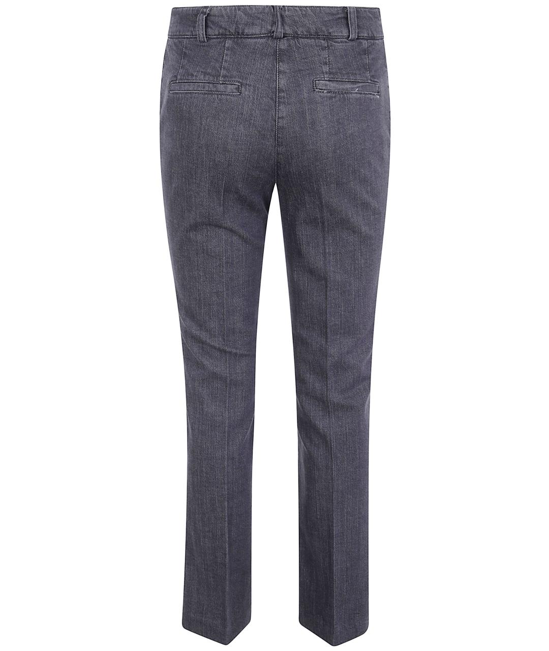 KILTIE Черные прямые брюки, фото 2