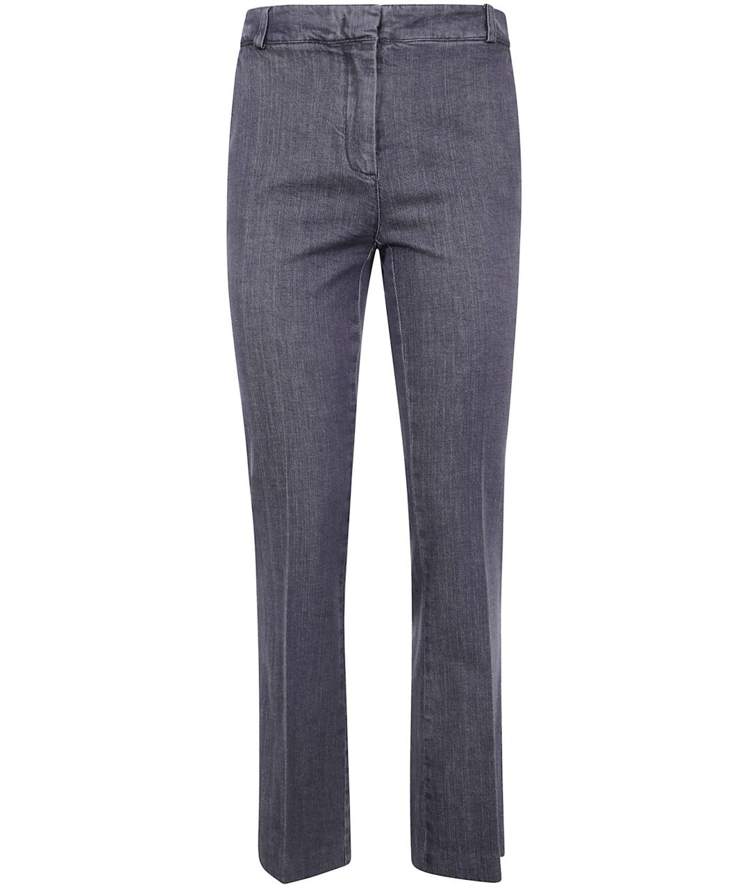 KILTIE Черные прямые брюки, фото 1