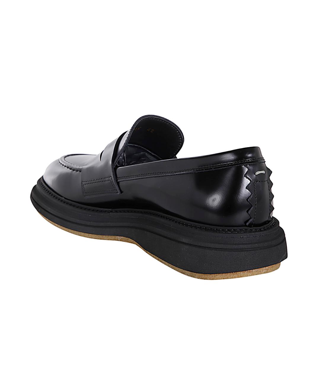 THE ANTIPODE Черные кожаные лоферы, фото 3