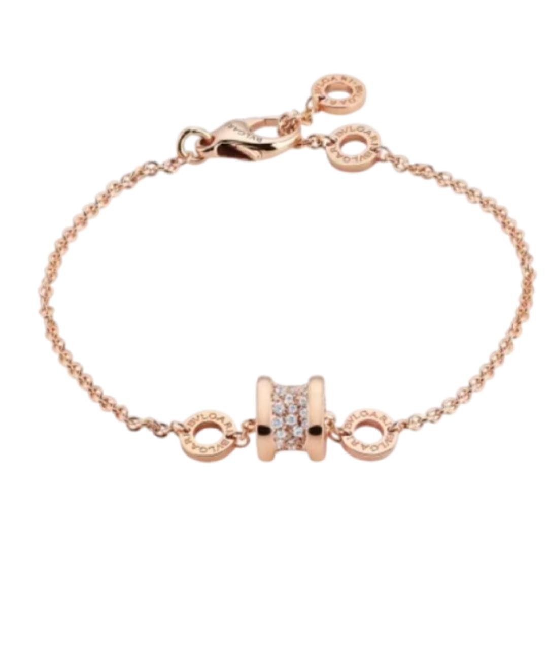 BVLGARI Золотой браслет из розового золота, фото 1