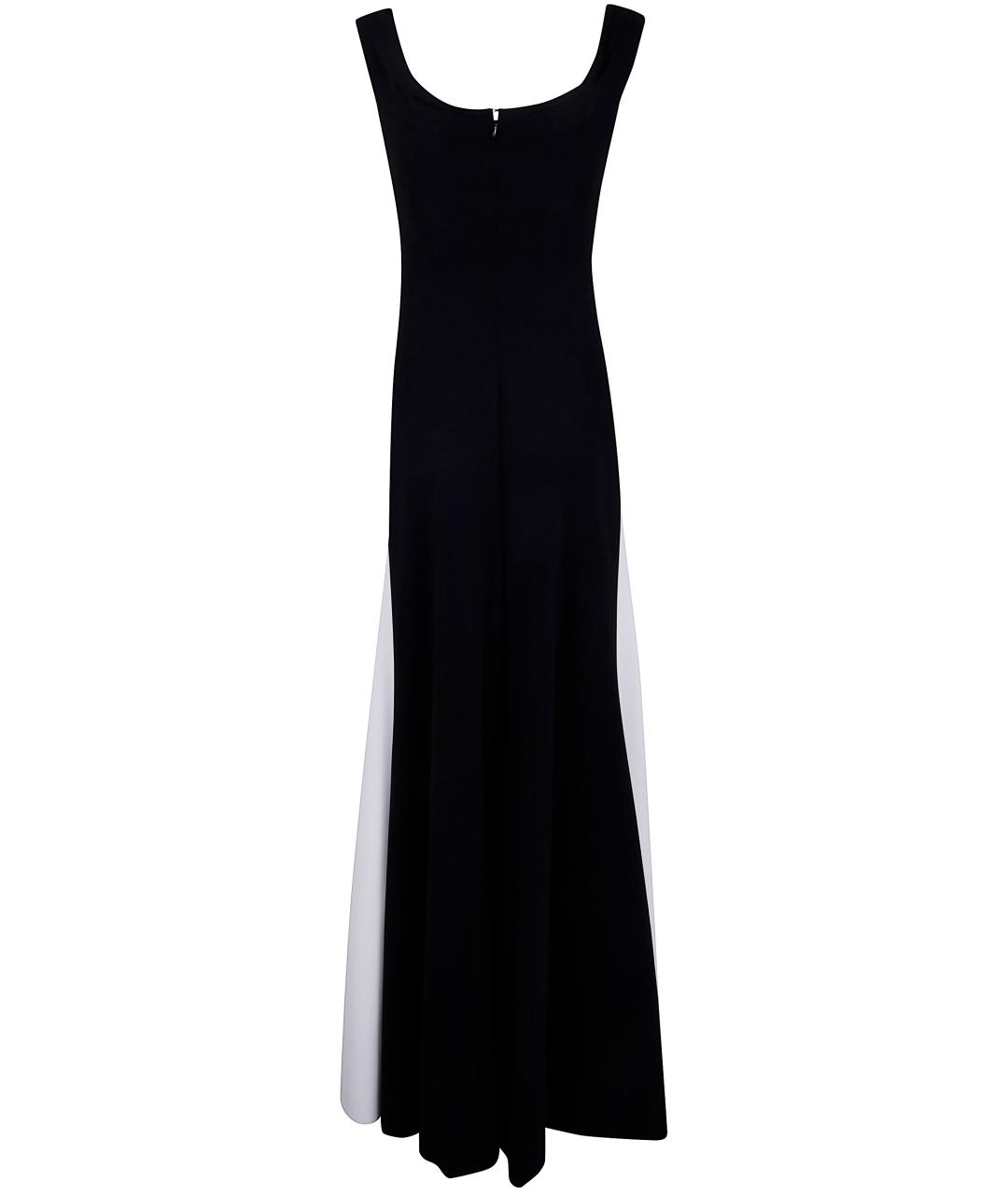 CHIARA BONI Черное полиамидовое вечернее платье, фото 2