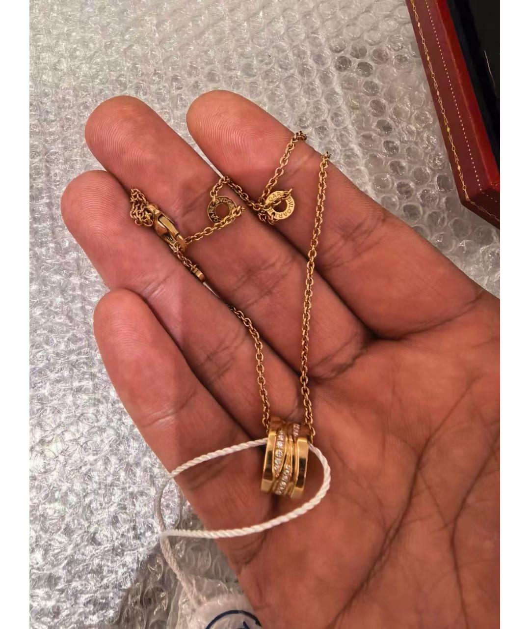 BVLGARI Золотая подвеска из розового золота, фото 4