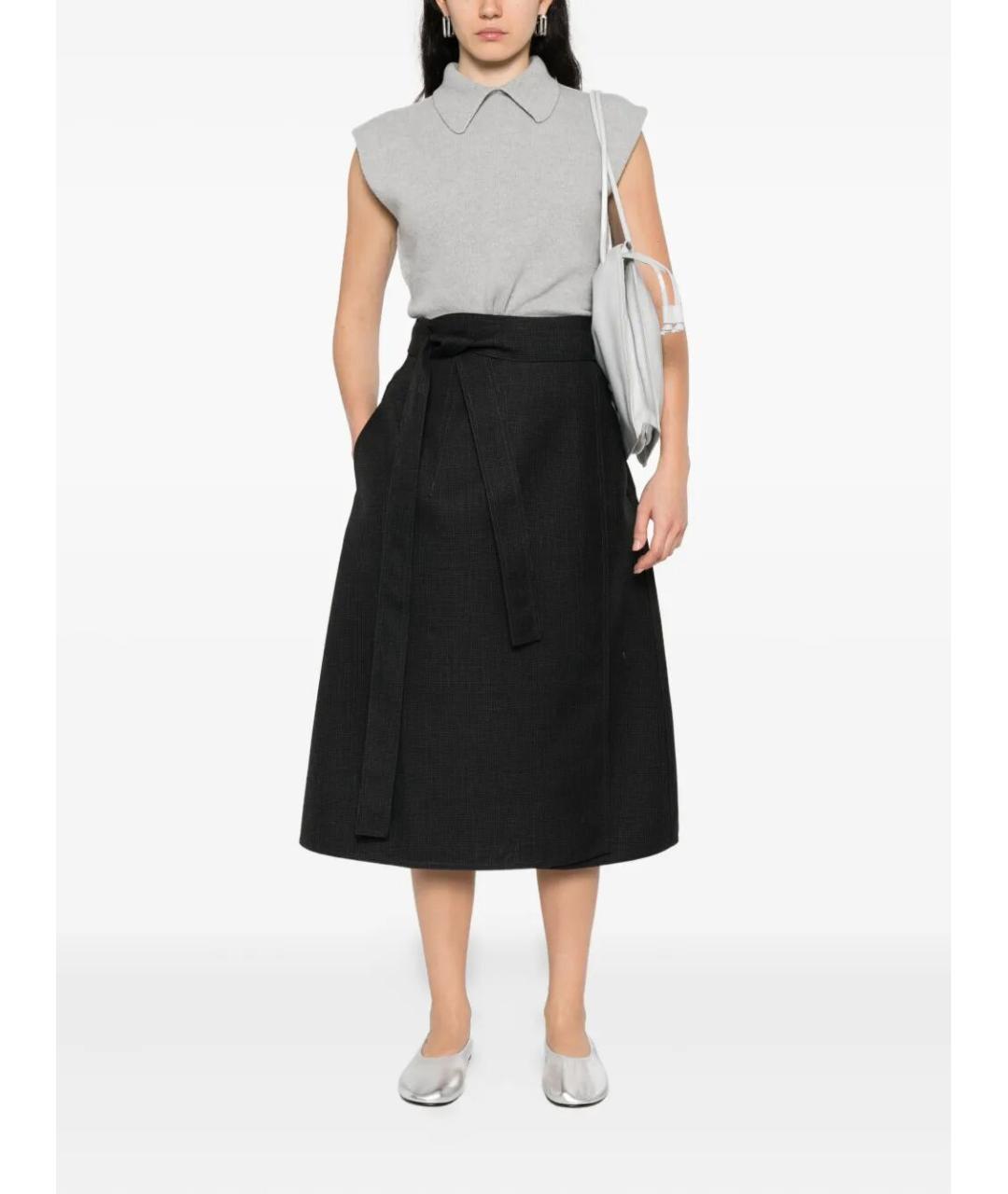 SOFIE D HOORE Серая шерстяная жилетка, фото 5