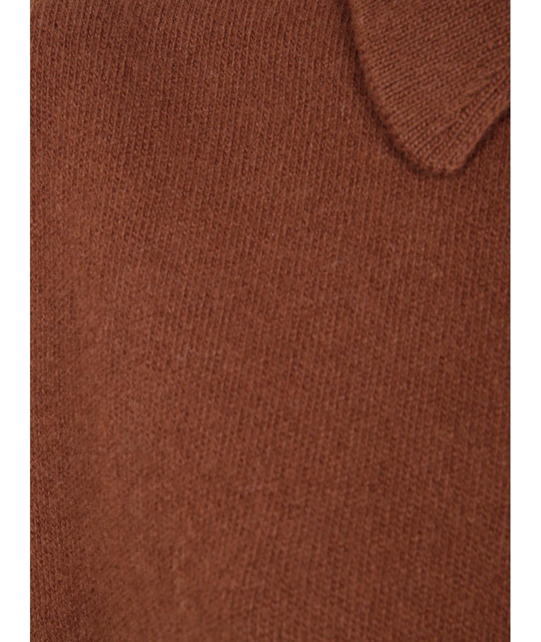 SOFIE D HOORE Коричневая шерстяная жилетка, фото 3