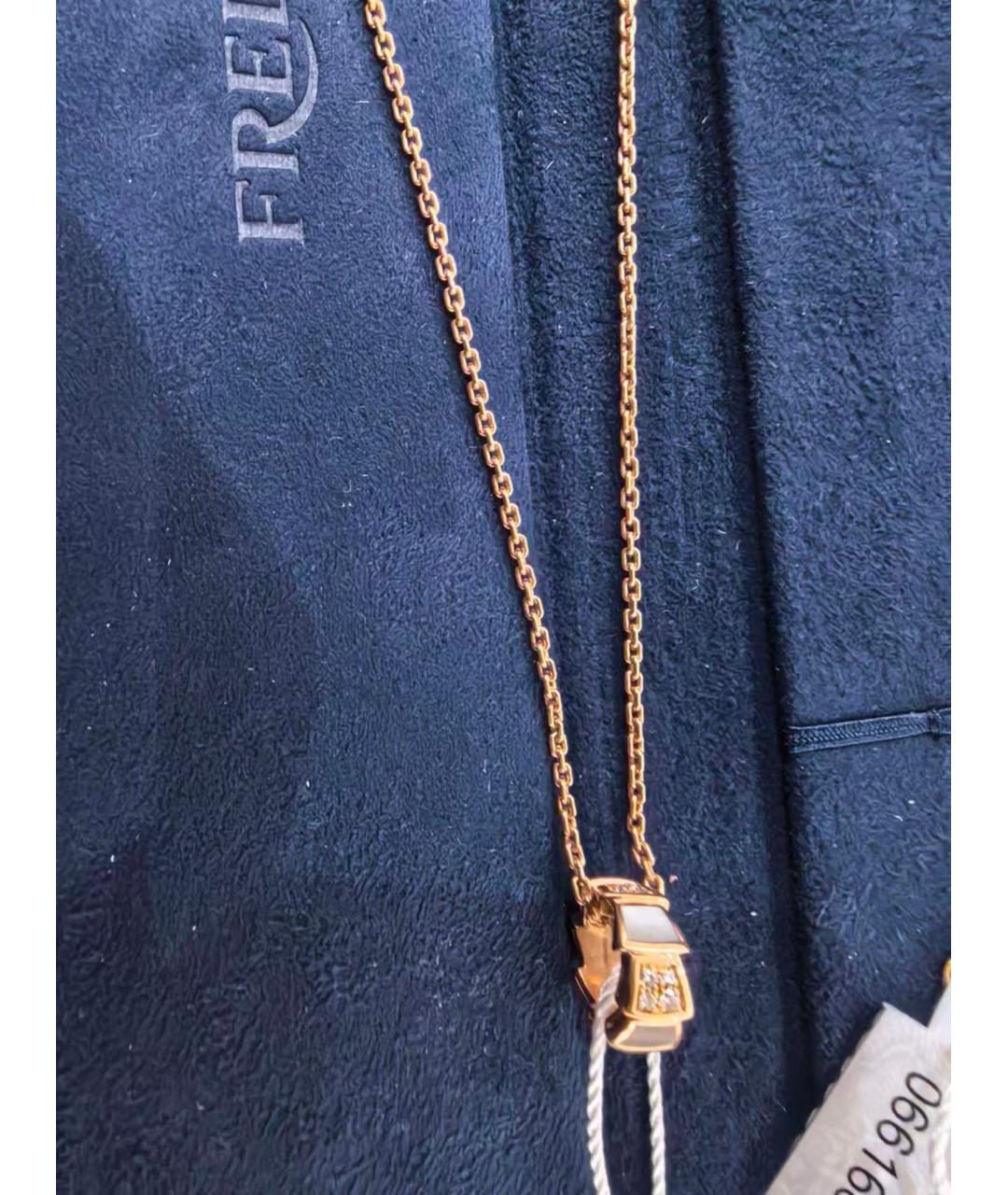 BVLGARI Золотая подвеска из розового золота, фото 2