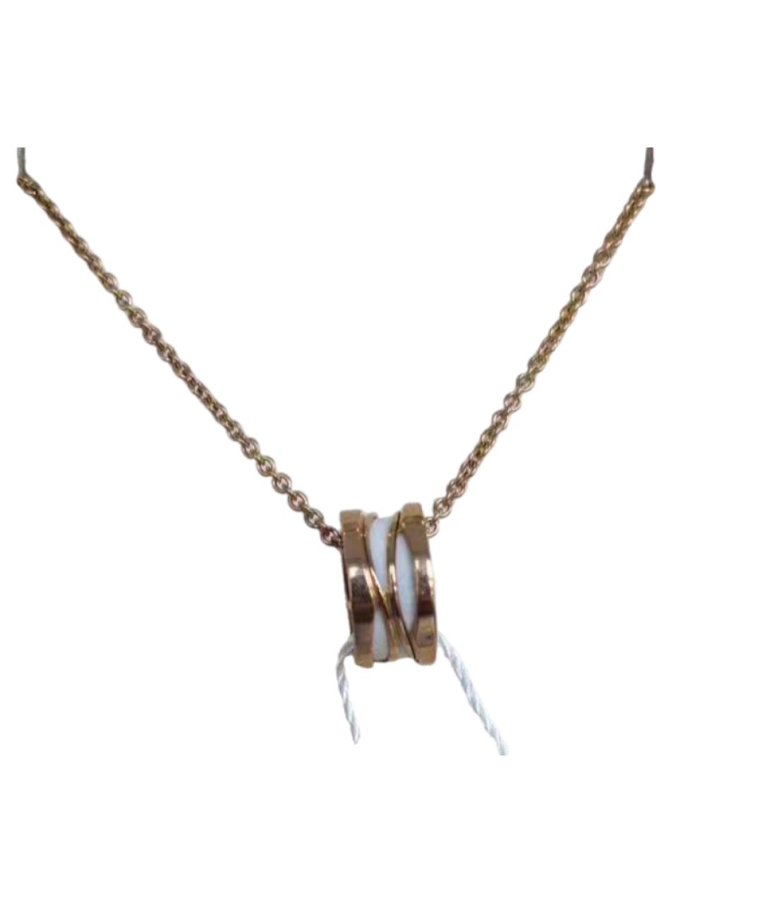 BVLGARI Золотая подвеска из розового золота, фото 5