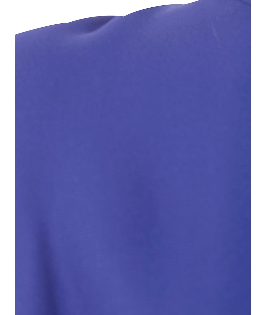 MANTU Синяя вискозная футболка, фото 5