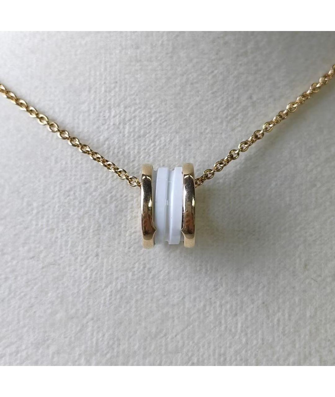 BVLGARI Золотая подвеска из розового золота, фото 4