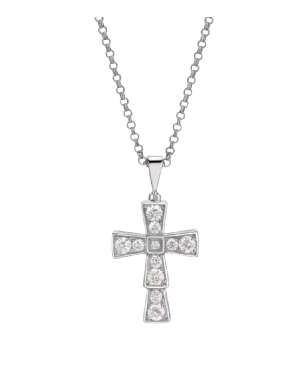 BVLGARI Серебряная подвеска из белого золота, фото 1