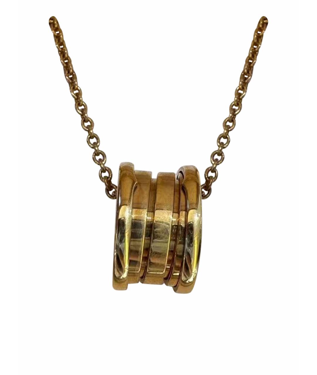 BVLGARI Золотая подвеска из желтого золота, фото 1