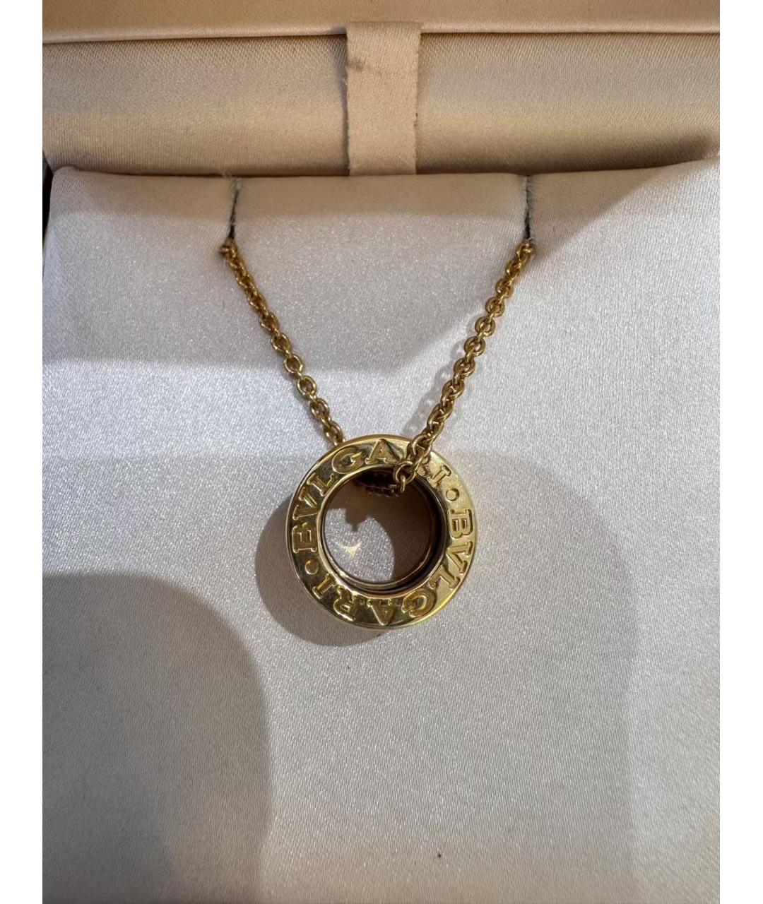 BVLGARI Золотая подвеска из желтого золота, фото 3