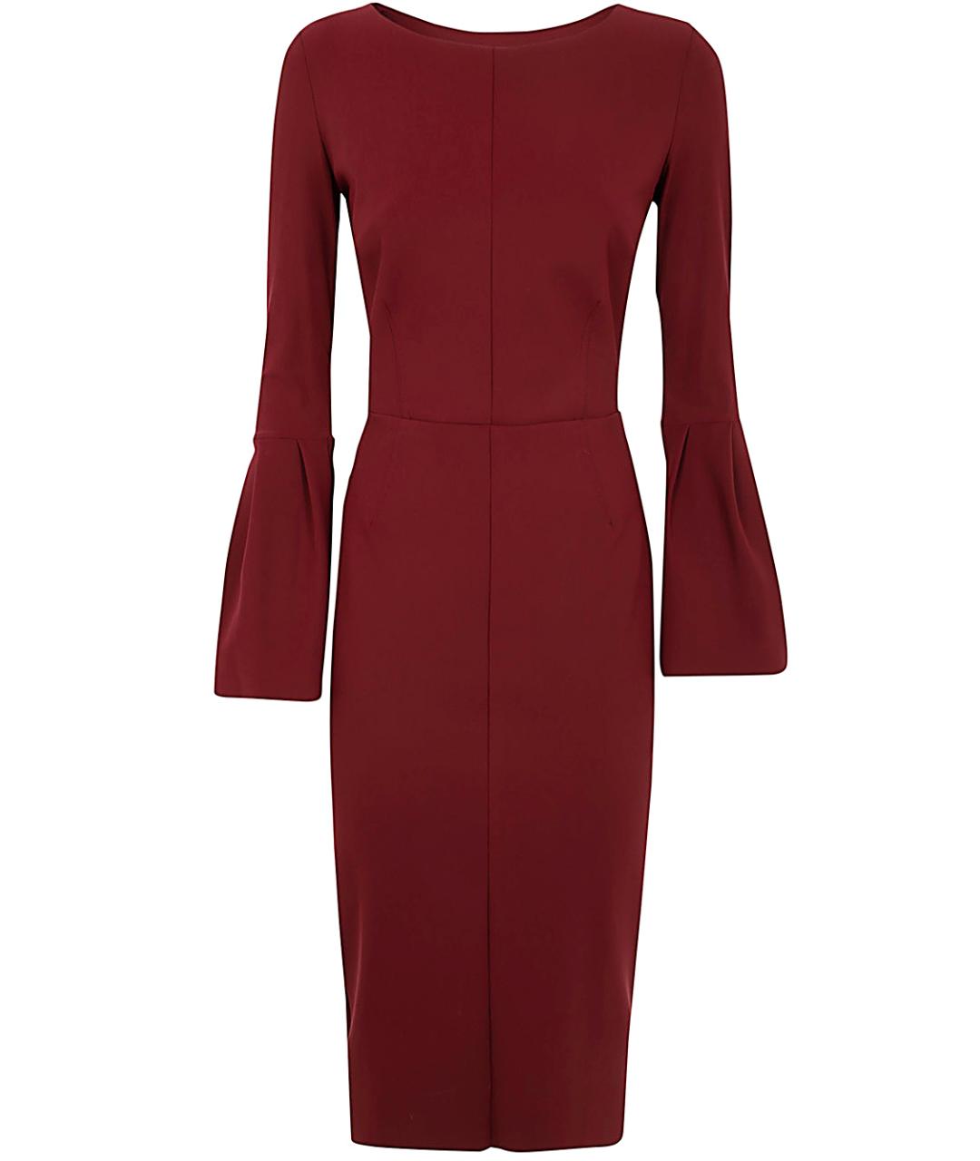 CHIARA BONI Коричневое полиамидовое повседневное платье, фото 2