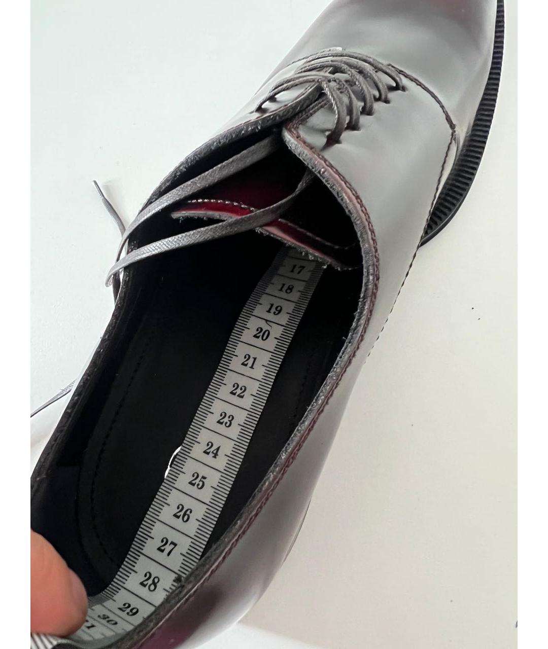 CHRISTIAN DIOR Коричневые кожаные туфли, фото 6