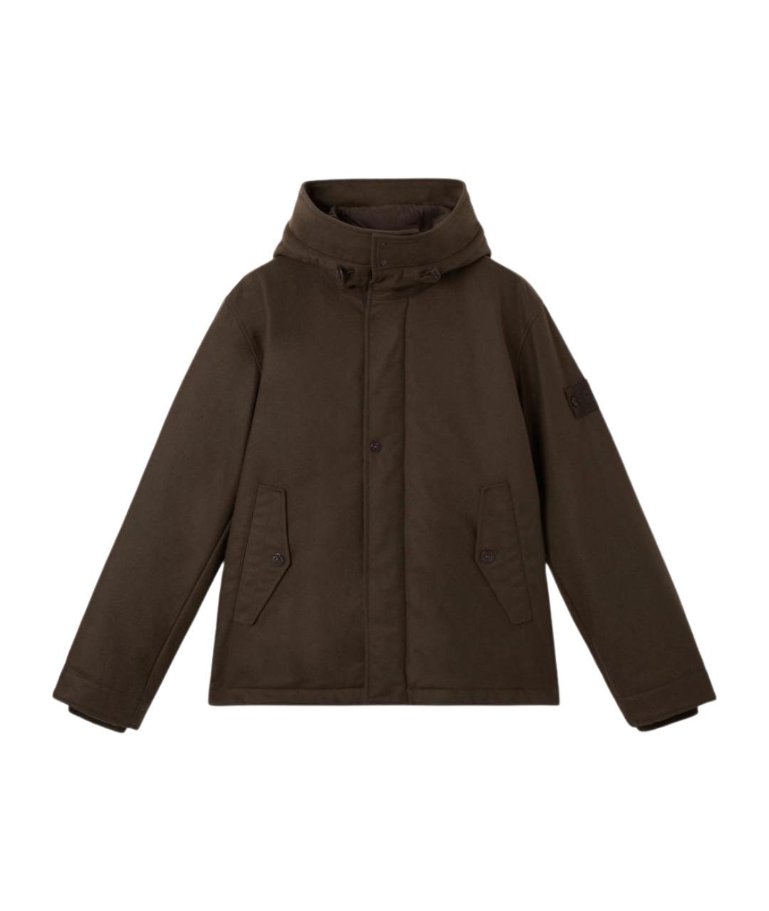 STONE ISLAND Коричневая куртка, фото 1