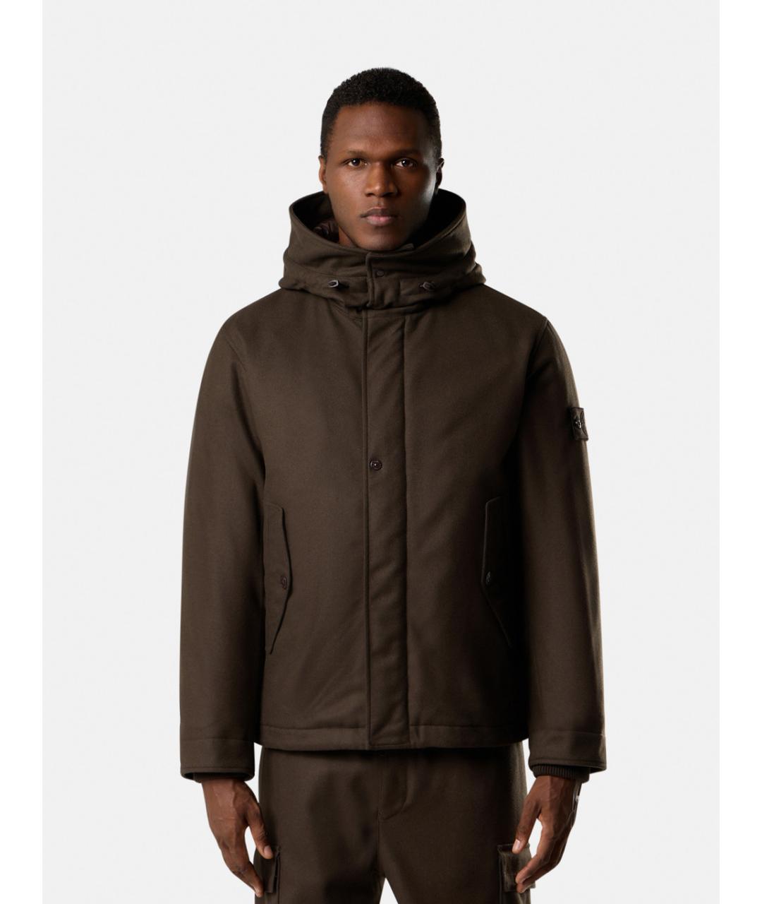 STONE ISLAND Коричневая куртка, фото 3