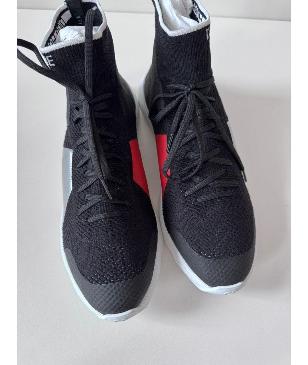 CHRISTIAN DIOR Черные высокие кроссовки / кеды, фото 8