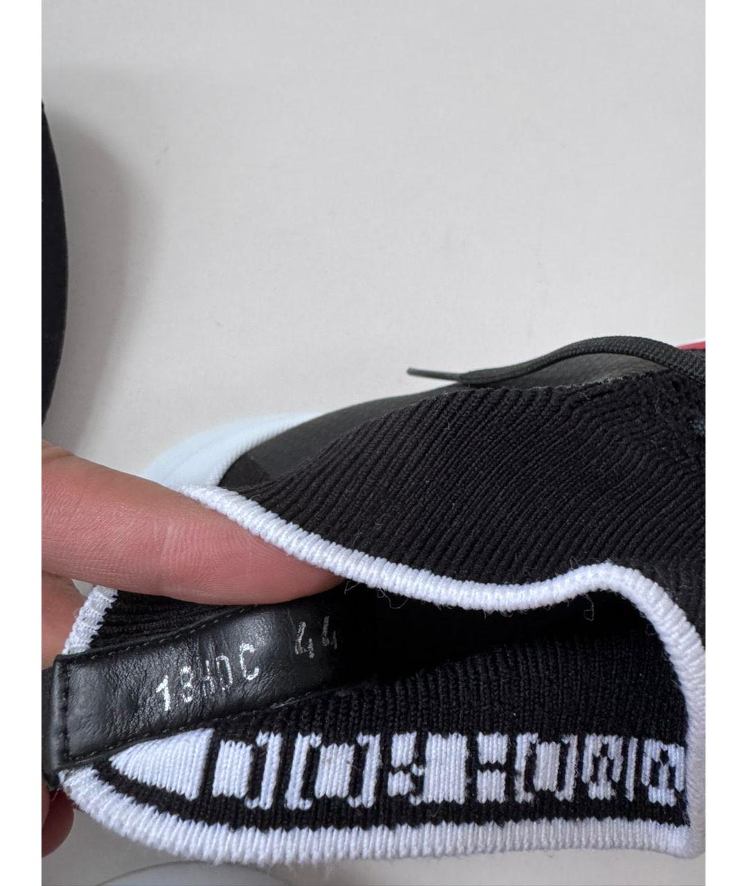 CHRISTIAN DIOR Черные высокие кроссовки / кеды, фото 6