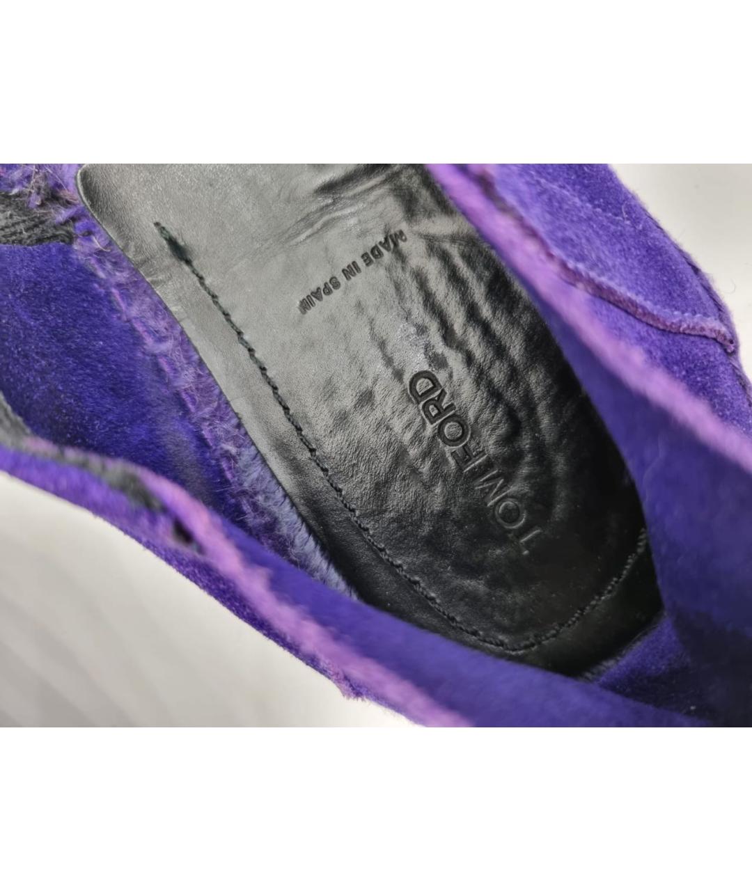 TOM FORD Фиолетовые эспадрильи, фото 4