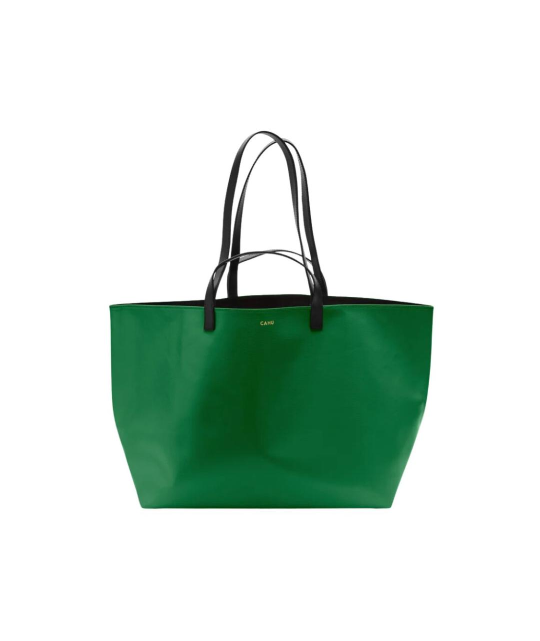 CAHU Зеленая сумка тоут, фото 1