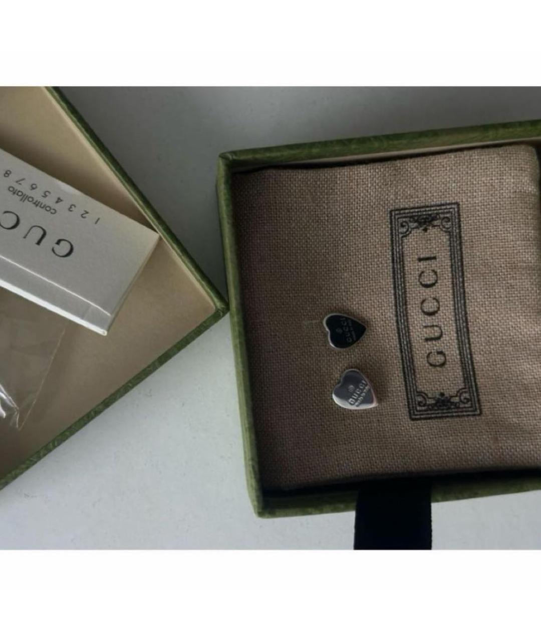 GUCCI Серебряные серебряные серьги, фото 4