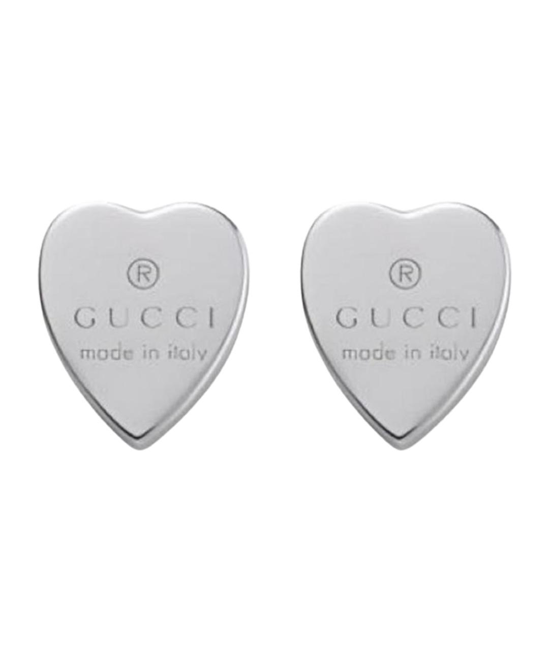 GUCCI Серебряные серебряные серьги, фото 1