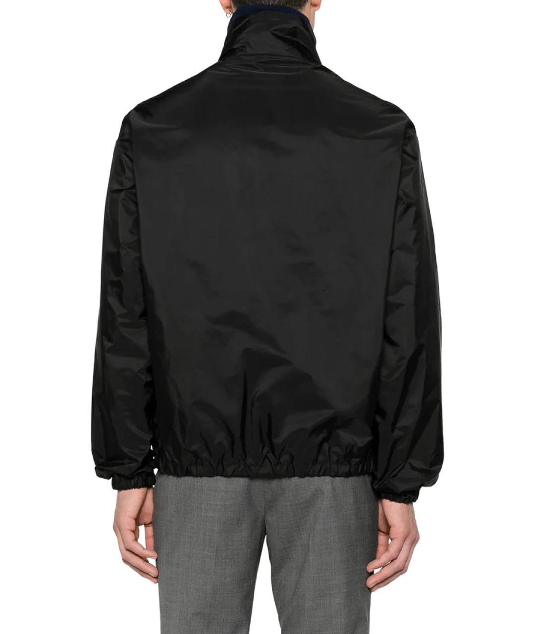 PRADA Черная полиамидовая куртка, фото 4
