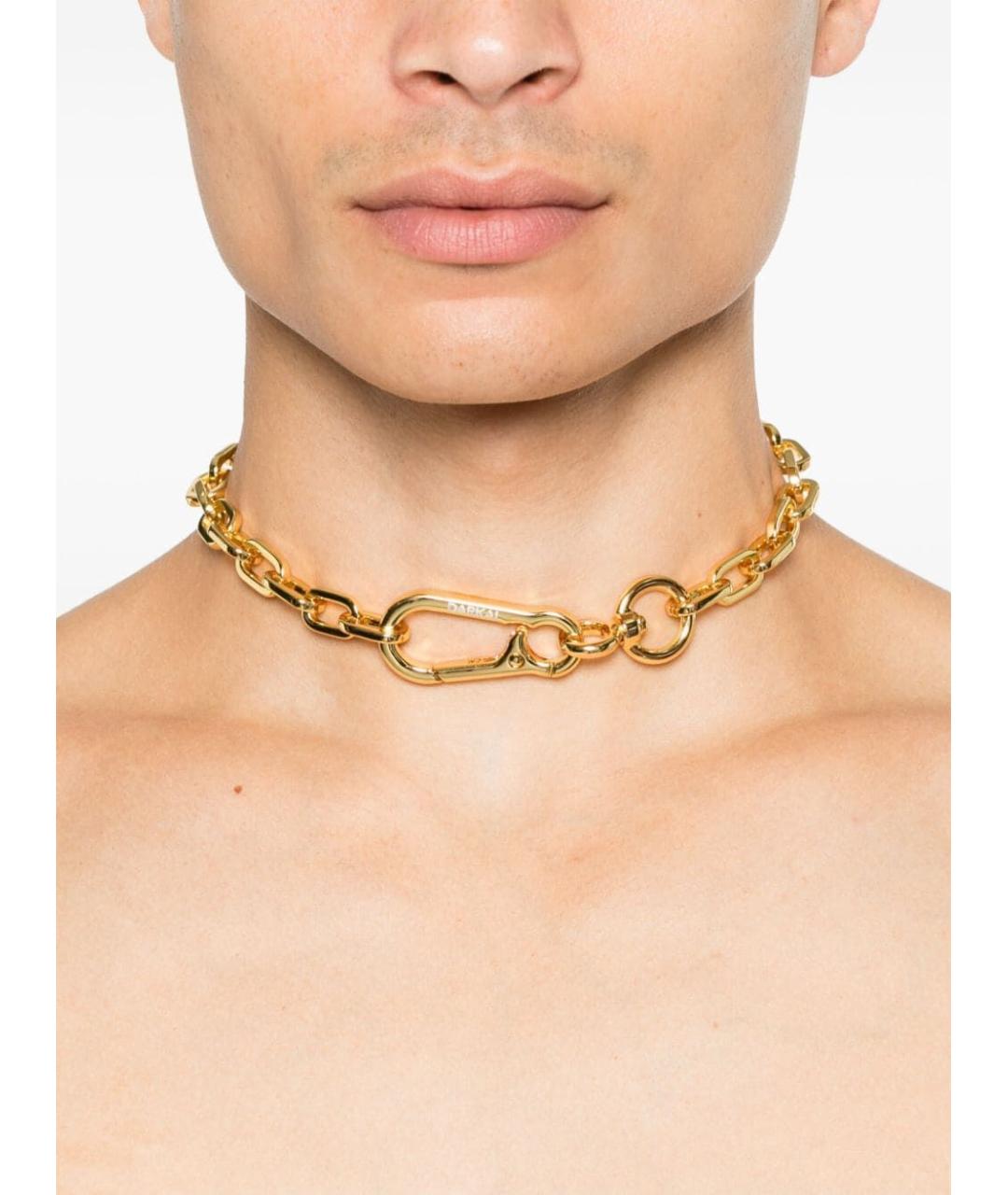 DARKAI Золотая металлическая цепочка/подвеска, фото 2