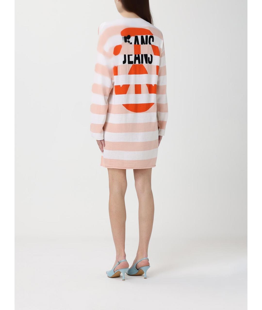 MOSCHINO JEANS Розовое повседневное платье, фото 2