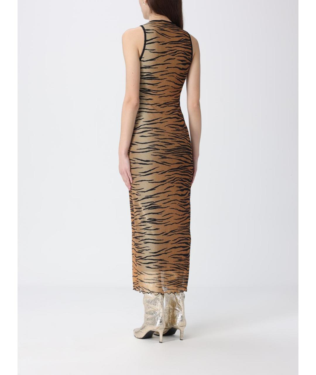 MOSCHINO JEANS Мульти полиэстеровое платье, фото 2