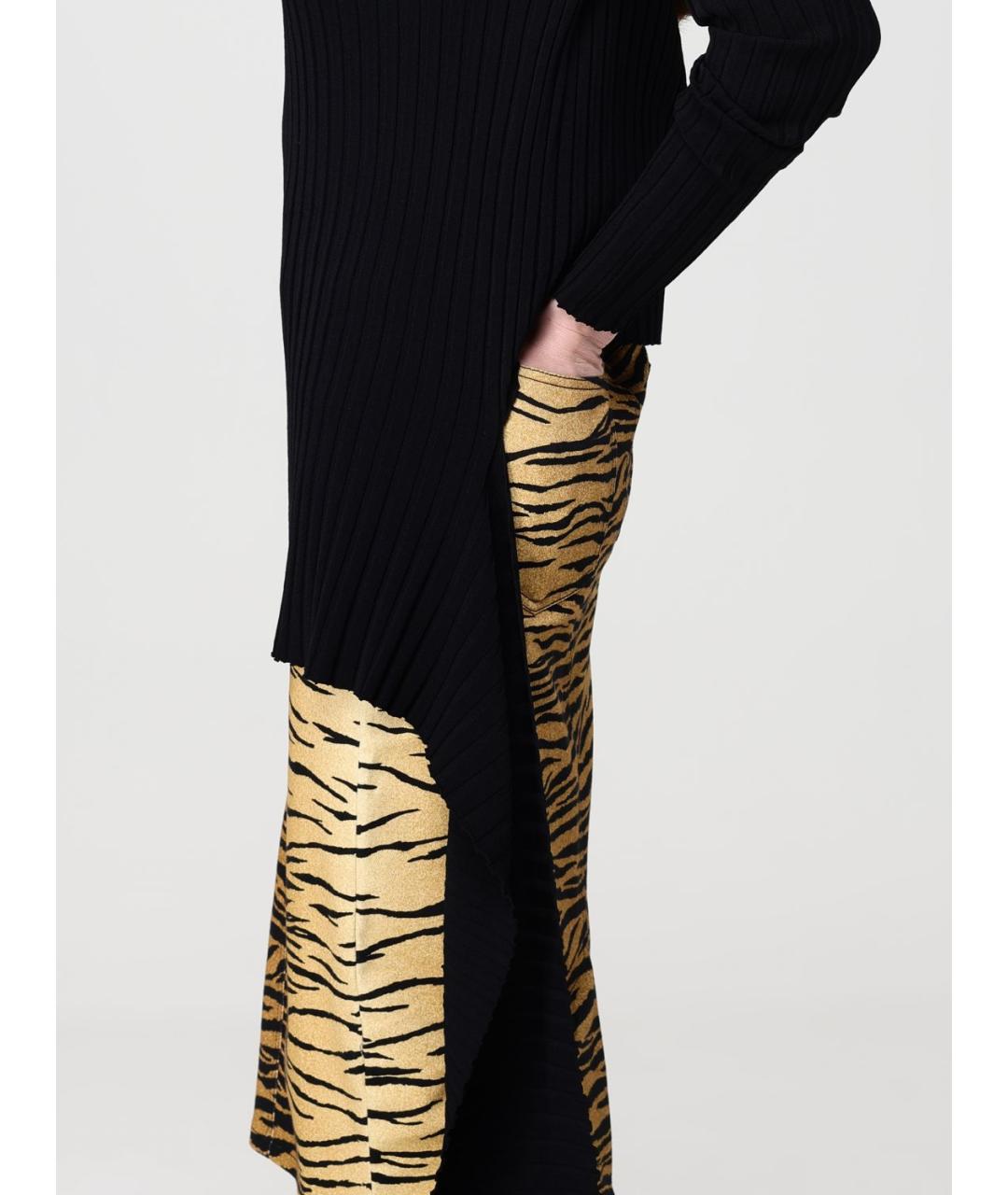 MOSCHINO JEANS Черный вискозный джемпер / свитер, фото 3