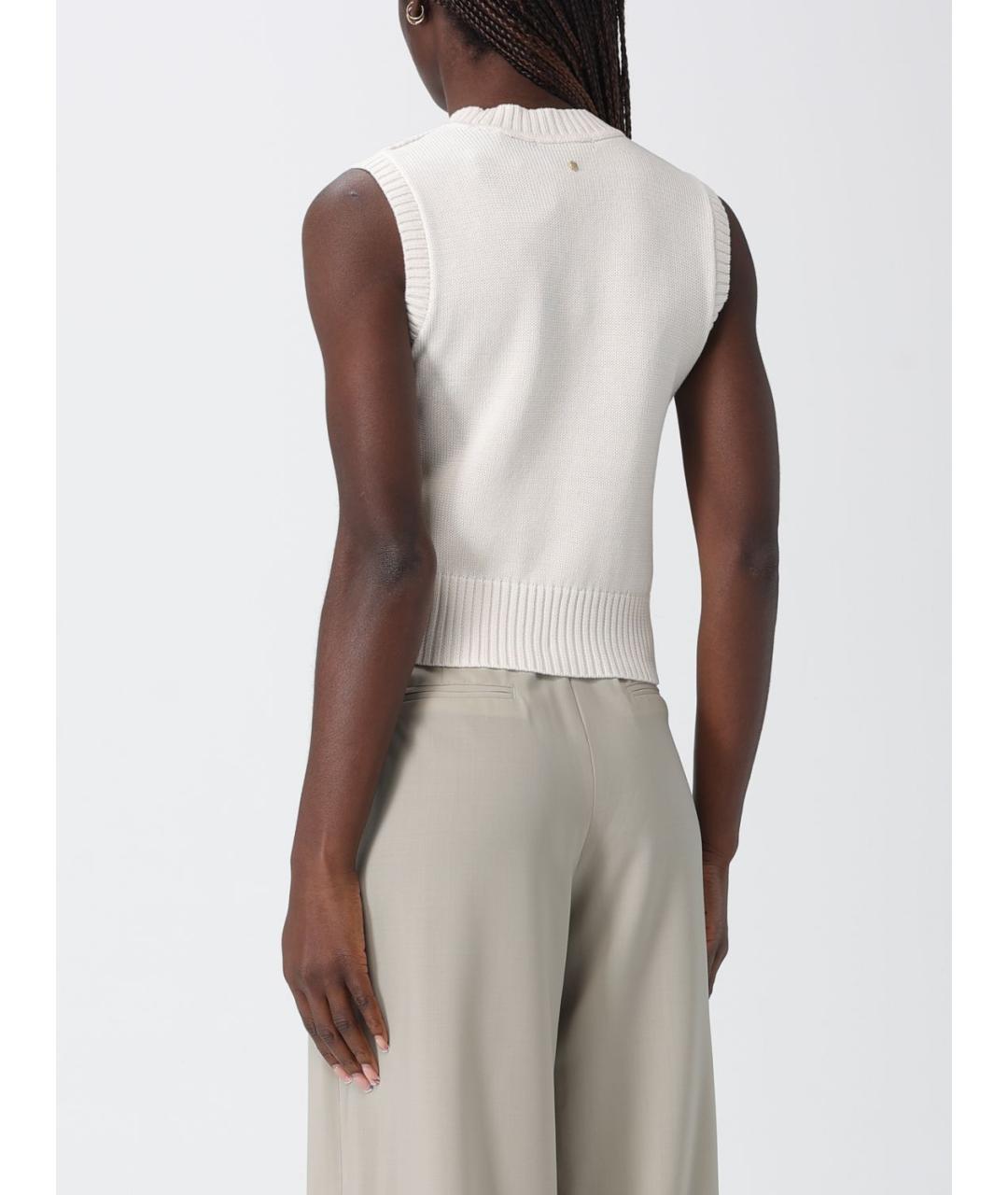 ARMANI EXCHANGE Белая хлопковая майка, фото 3