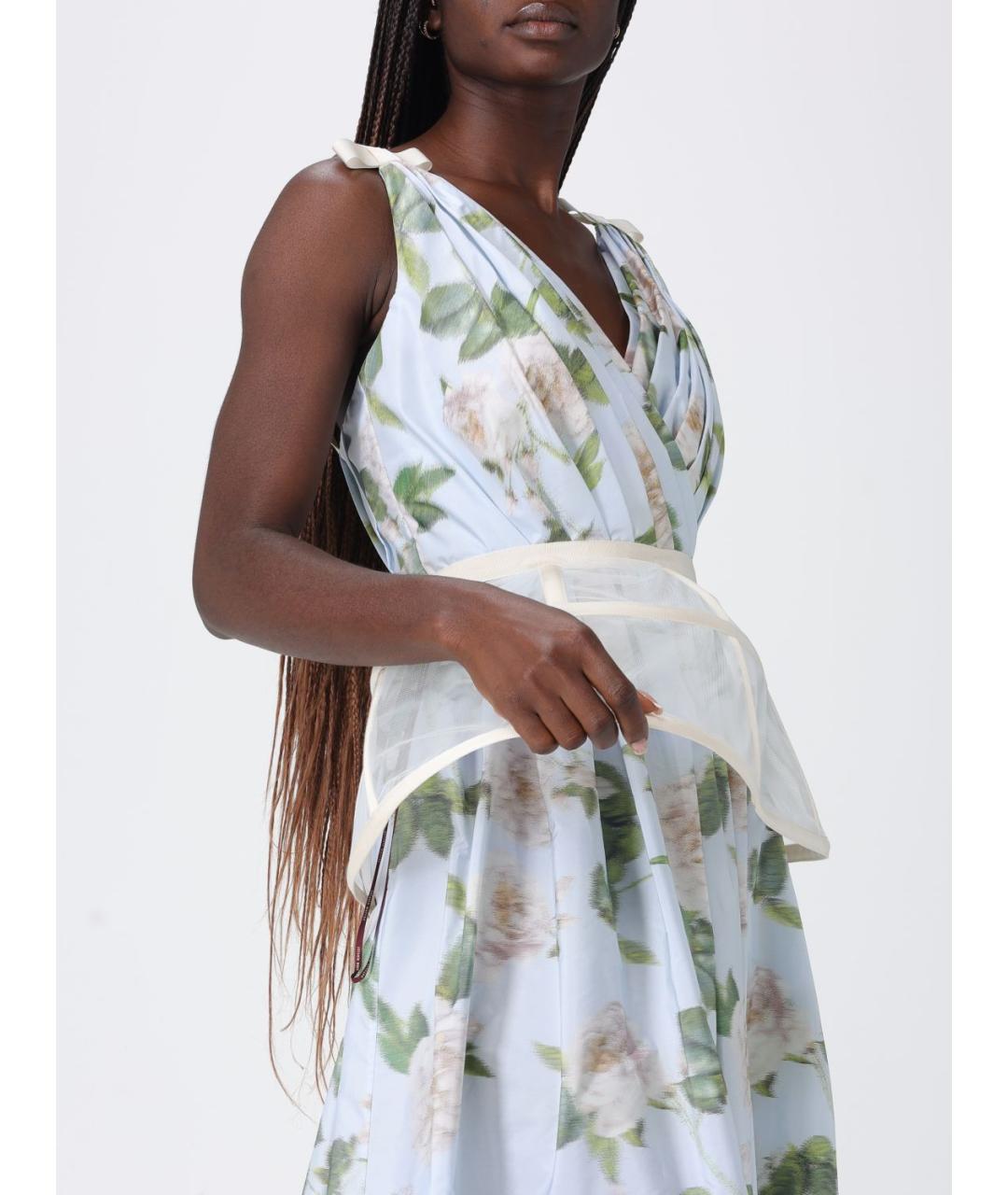 ANTONIO MARRAS Голубое повседневное платье, фото 4