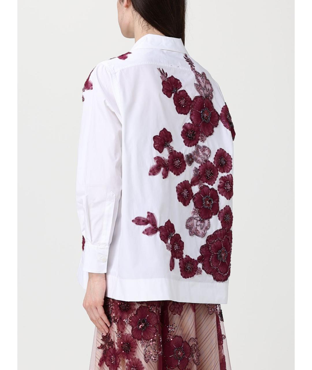 ANTONIO MARRAS Белая хлопковая рубашка, фото 4