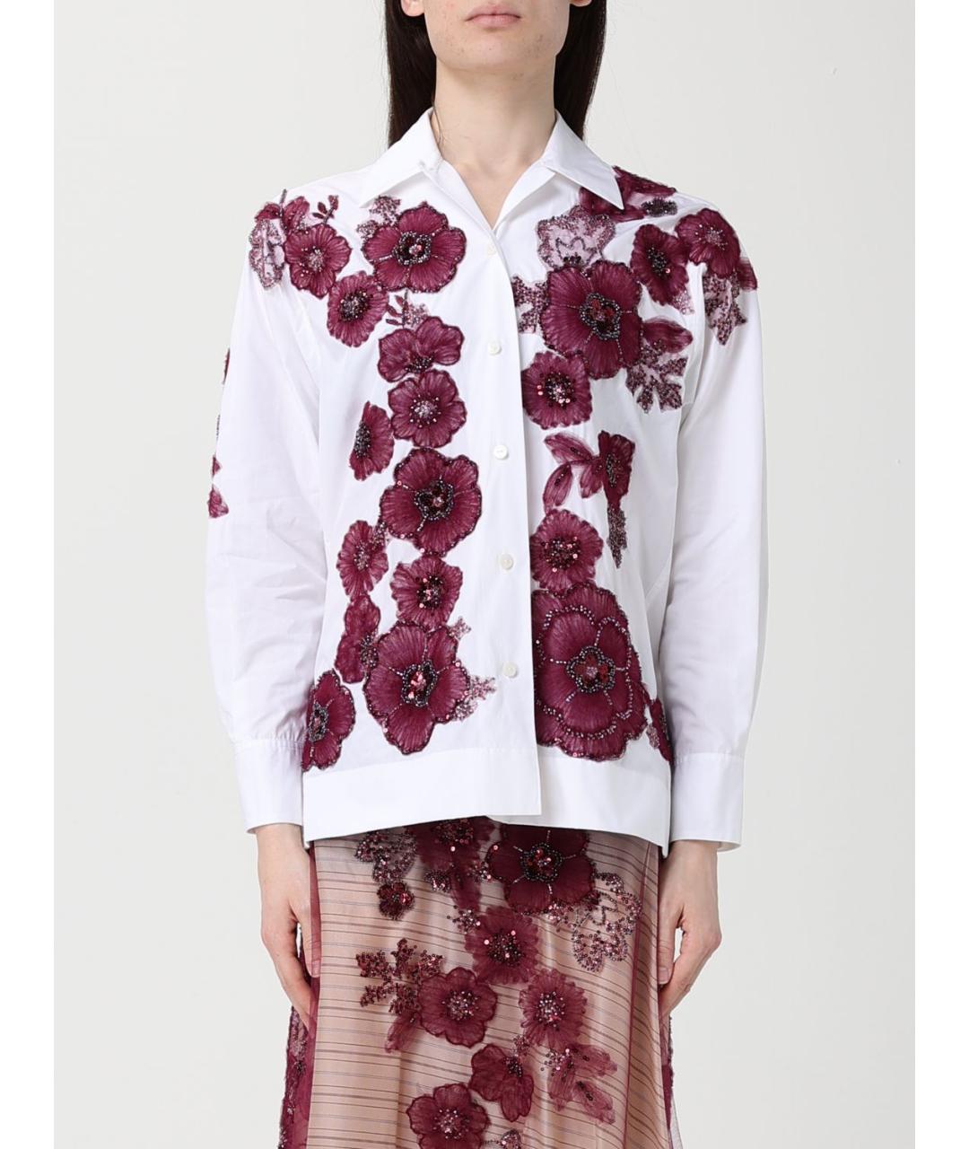 ANTONIO MARRAS Белая хлопковая рубашка, фото 2