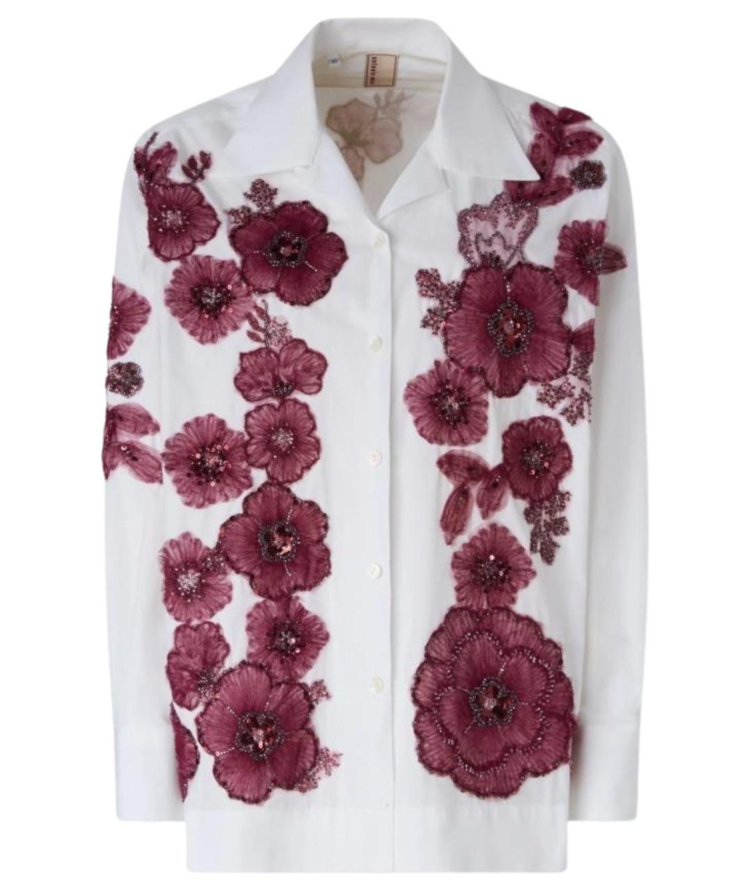 ANTONIO MARRAS Белая хлопковая рубашка, фото 1