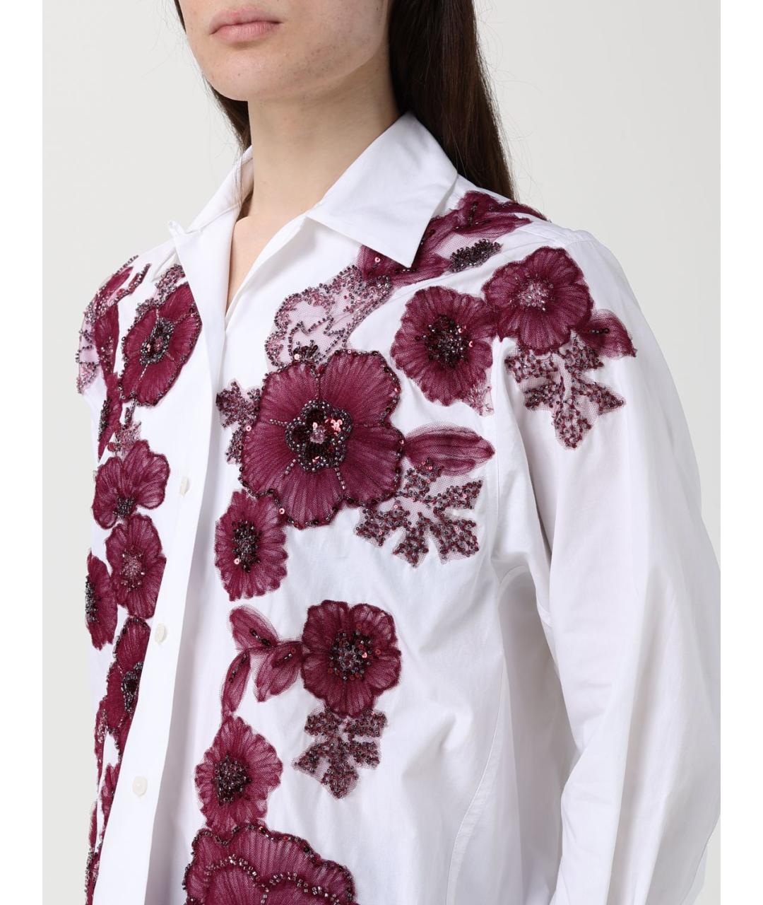 ANTONIO MARRAS Белая хлопковая рубашка, фото 5