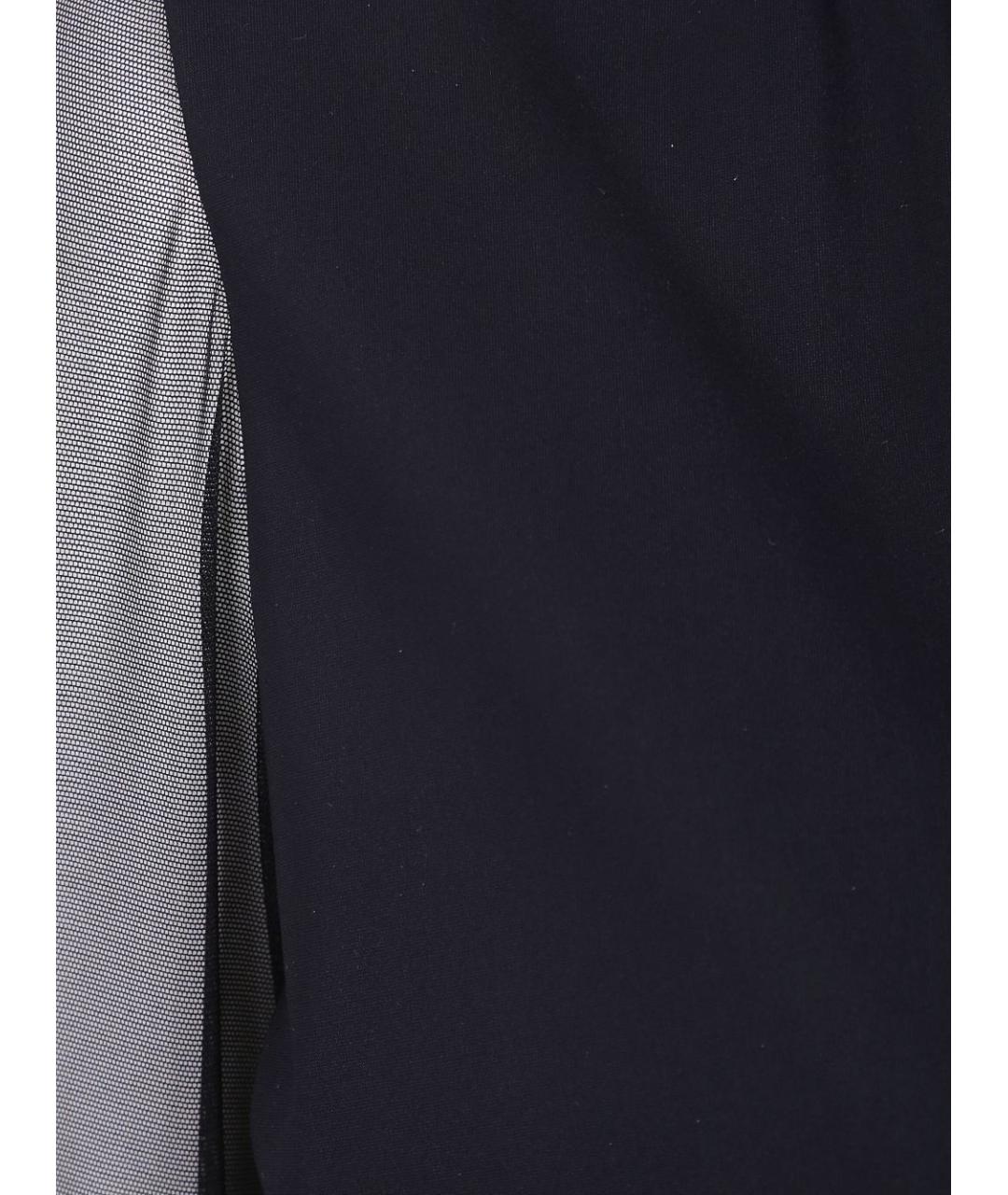 CHIARA BONI Черная полиамидовая рубашка, фото 5