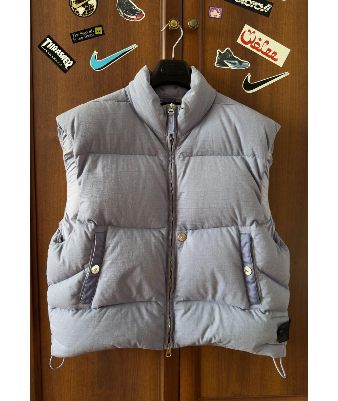 STONE ISLAND SHADOW PROJECT Фиолетовый хлопковый жилет, фото 9