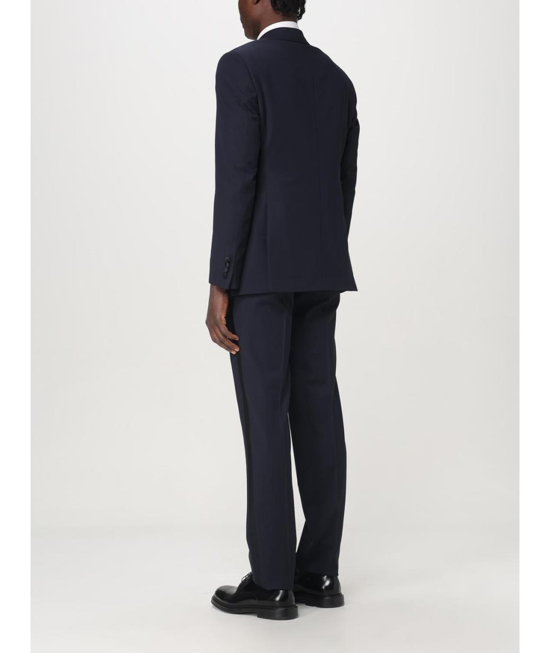 GIORGIO ARMANI Темно-синий вечерний костюм, фото 3
