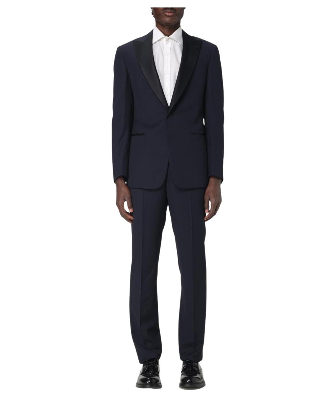 GIORGIO ARMANI Темно-синий вечерний костюм, фото 1