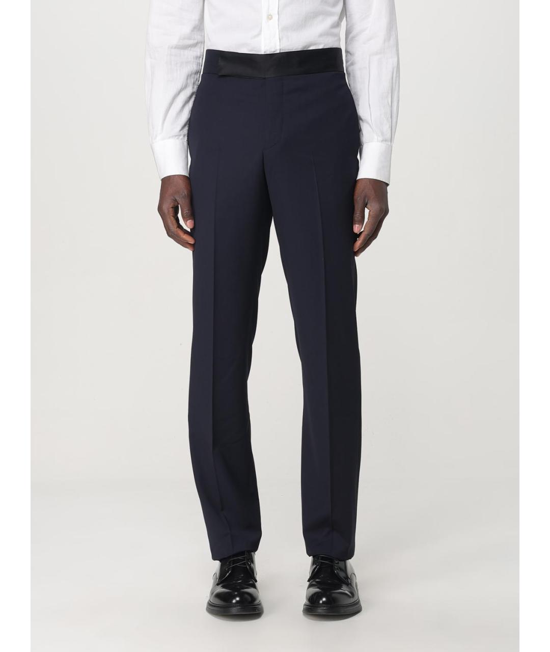 GIORGIO ARMANI Темно-синий вечерний костюм, фото 6