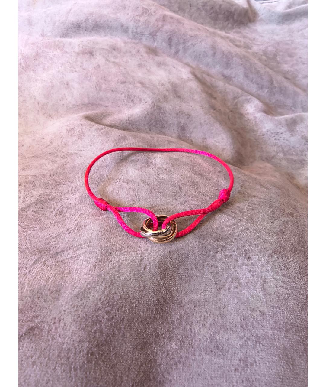 CARTIER Красный браслет из белого золота, фото 7