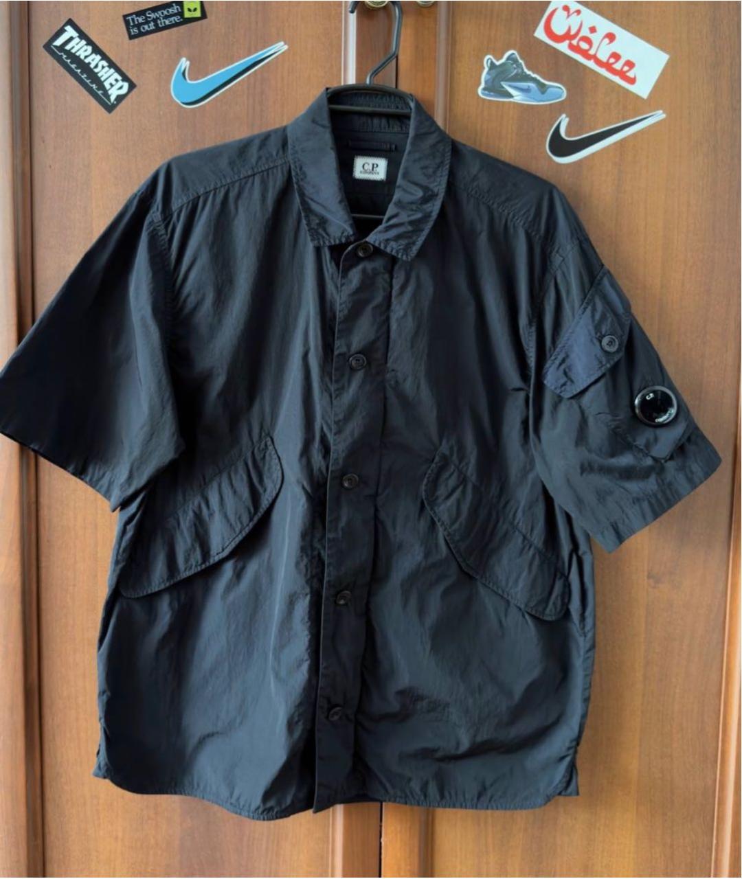 CP COMPANY Темно-синяя полиэстеровая куртка, фото 9