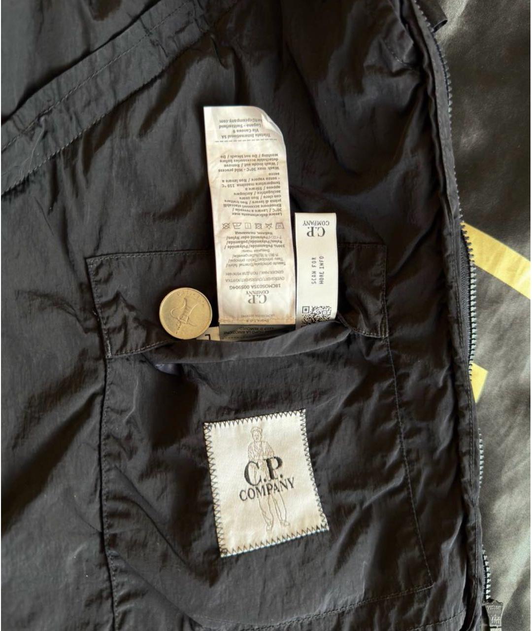 CP COMPANY Темно-синяя полиэстеровая куртка, фото 7