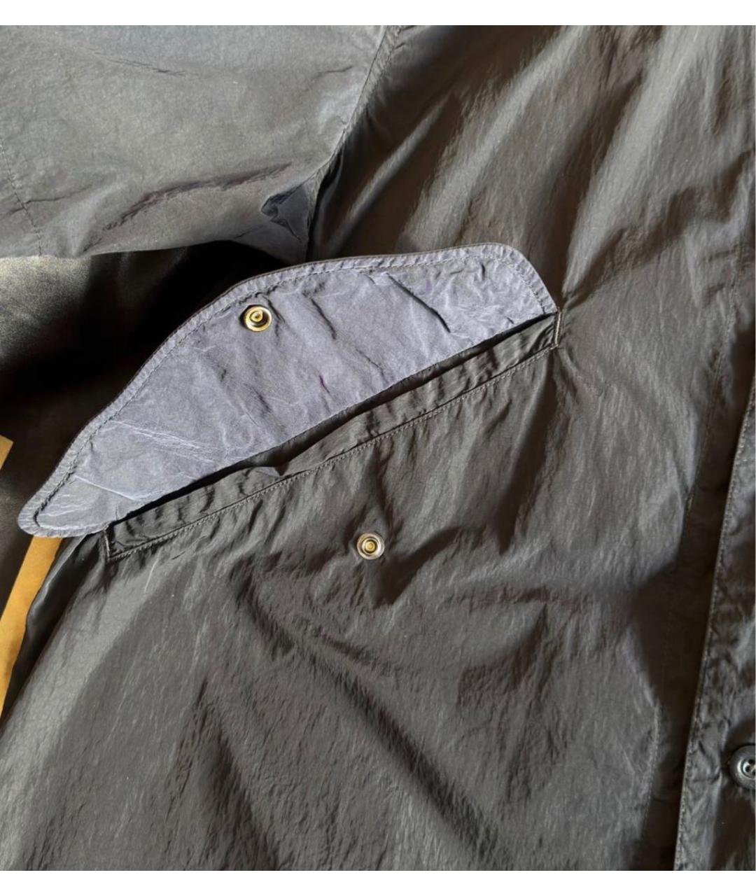 CP COMPANY Темно-синяя полиэстеровая куртка, фото 8